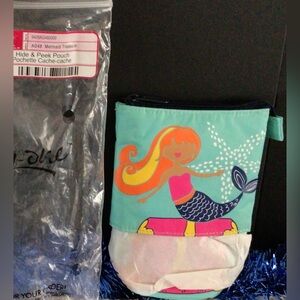 Thirty-One Mermaid Treasure Hide & Peek Pouch! New in Bag!